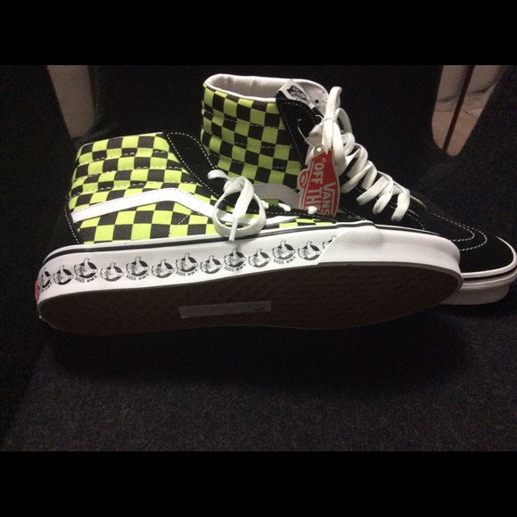 MEN'S BMX SK8-HI REISSUE (BLACK | SHARP GREEN) - Picture 3 of 6